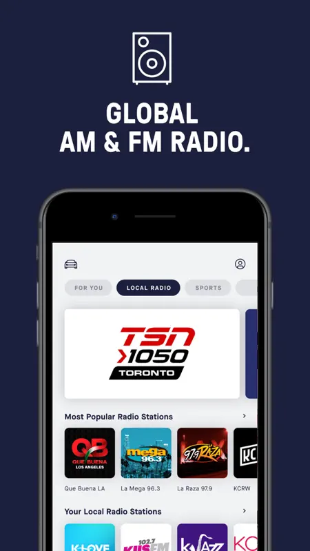 TuneIn Radio: Music & Sports screenshot 7 of 7