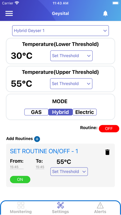 Geysital Screenshot