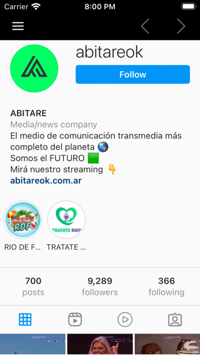 ABITARE Screenshot