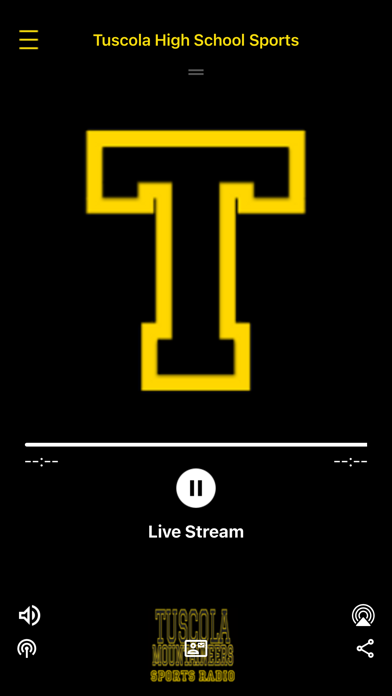 Tuscola Sports Radio Screenshot 1 - AppWisp.com Tuscola Sports Radio Screenshot 1 - AppWisp.com
