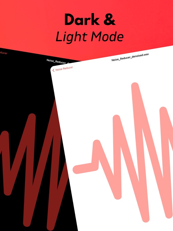 Noise Reducer AI iPad screenshot 6 - Music app