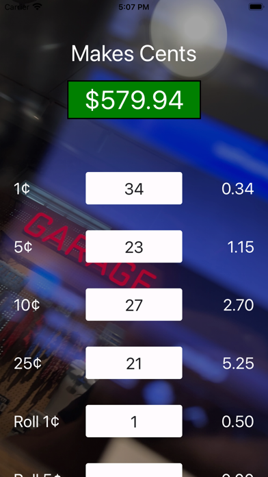 MakesCentsApp Screenshot