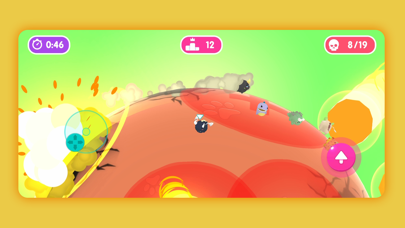 Fall.io - Race of Dino Screenshot