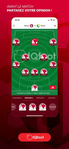 Game screenshot IQfoot Monaco hack