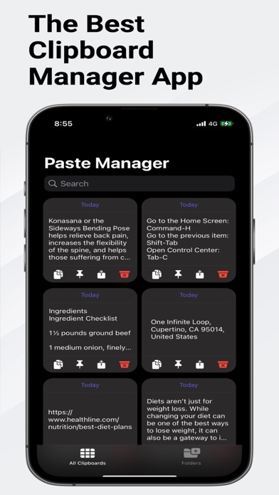 Clipboard : Keyboard Manager Screenshot