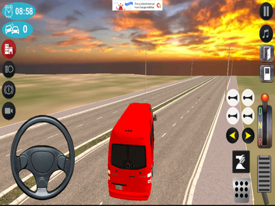 Minibus Simulator Traveller3D iPad screenshot 3 - Games app
