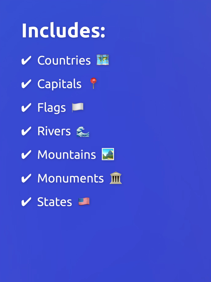 GeoExpert World Geography Map