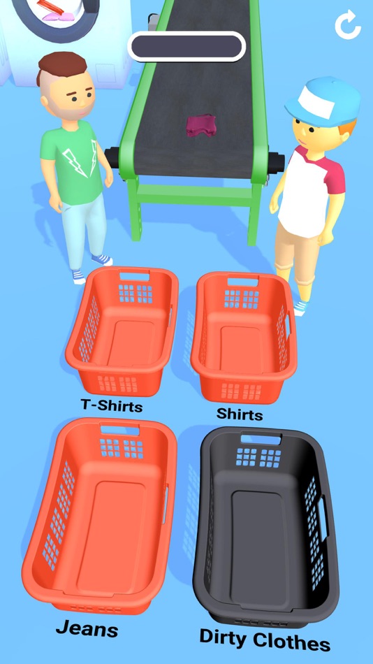 #4. Cloth Sort (iOS) 由: GamerGage Studio