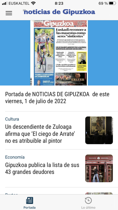 Noticias de Gipuzkoa Screenshot