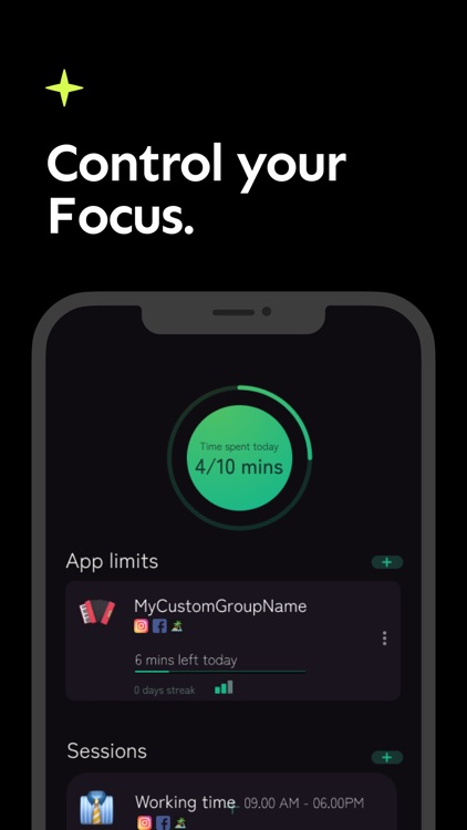 Screen Time Control: App Block