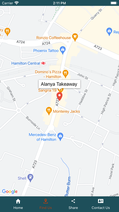 Alanya Takeaway Screenshot
