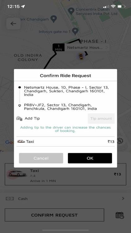 Leap Taxi App screenshot-5