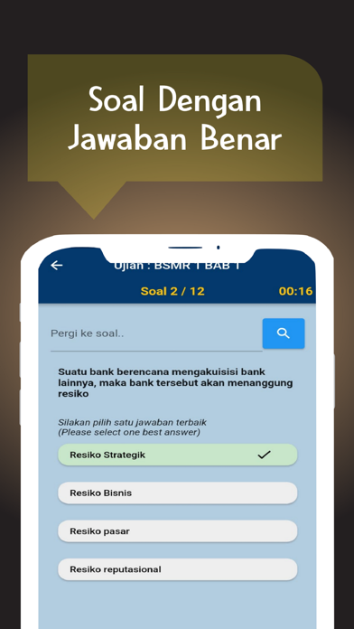 GPS Online Exam Screenshot
