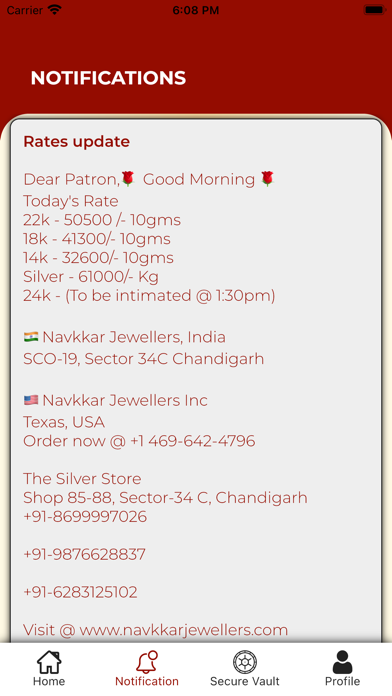 NAVKKAR JEWELLERS Screenshot