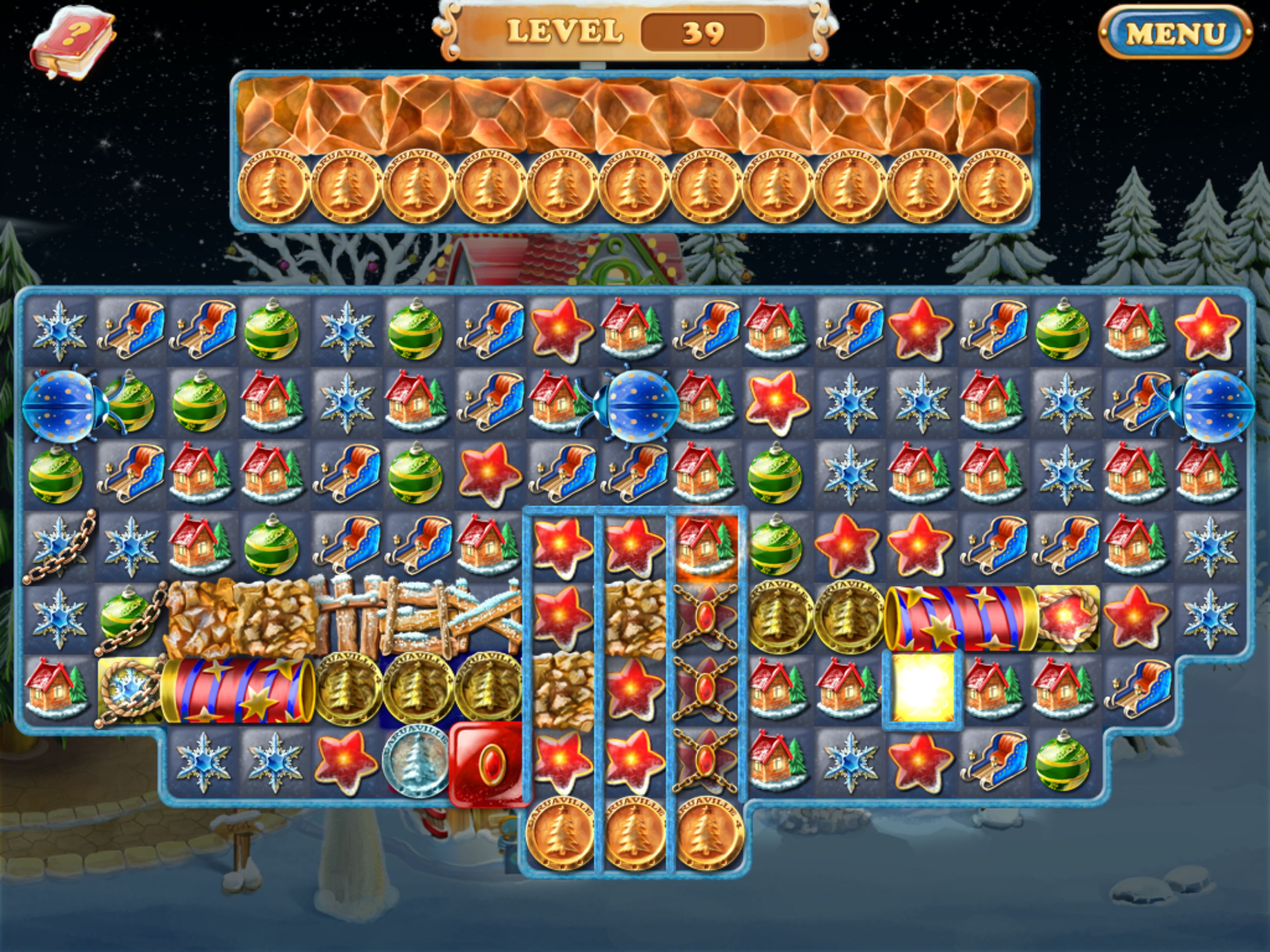 Laruaville 4 Match-3 Puzzle screenshot 7