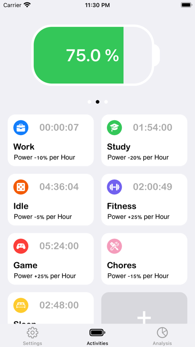 Activity Logger Screenshot