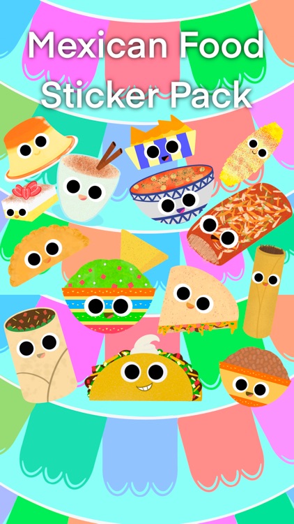 Mexican Food Sticker Pack