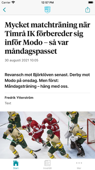 Screenshot #2 pour Hockeypuls