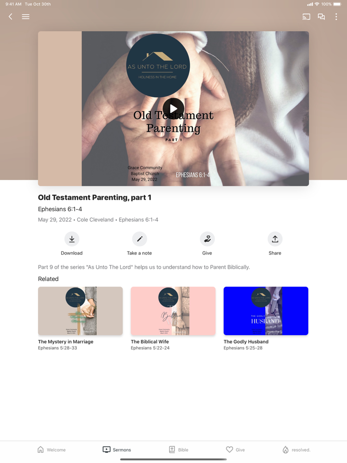 Grace Community Baptist OKC