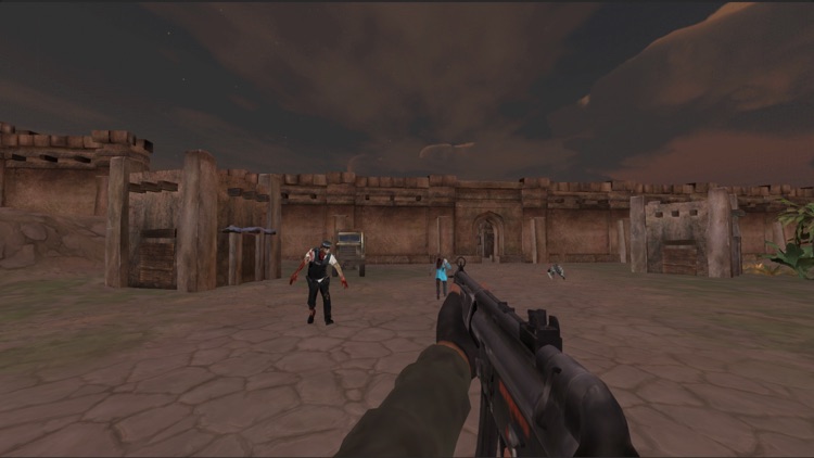 Dead Zombie Target Survival 3D screenshot-3