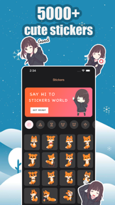 Emoji keyboard-Themes,Fonts screenshot