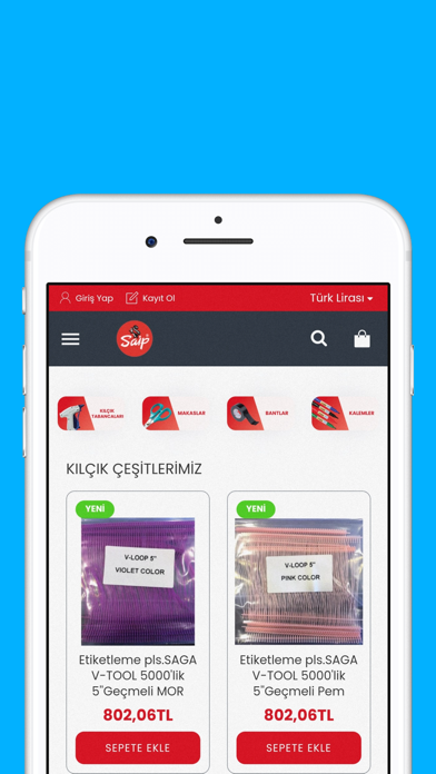 Saip Shop Etiketleme Çözümleri Screenshot