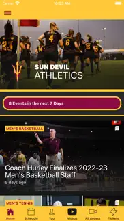 sun devil athletics gameday iphone screenshot 1