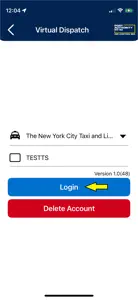 PANYNJ Virtual Taxi Dispatch screenshot #1 for iPhone