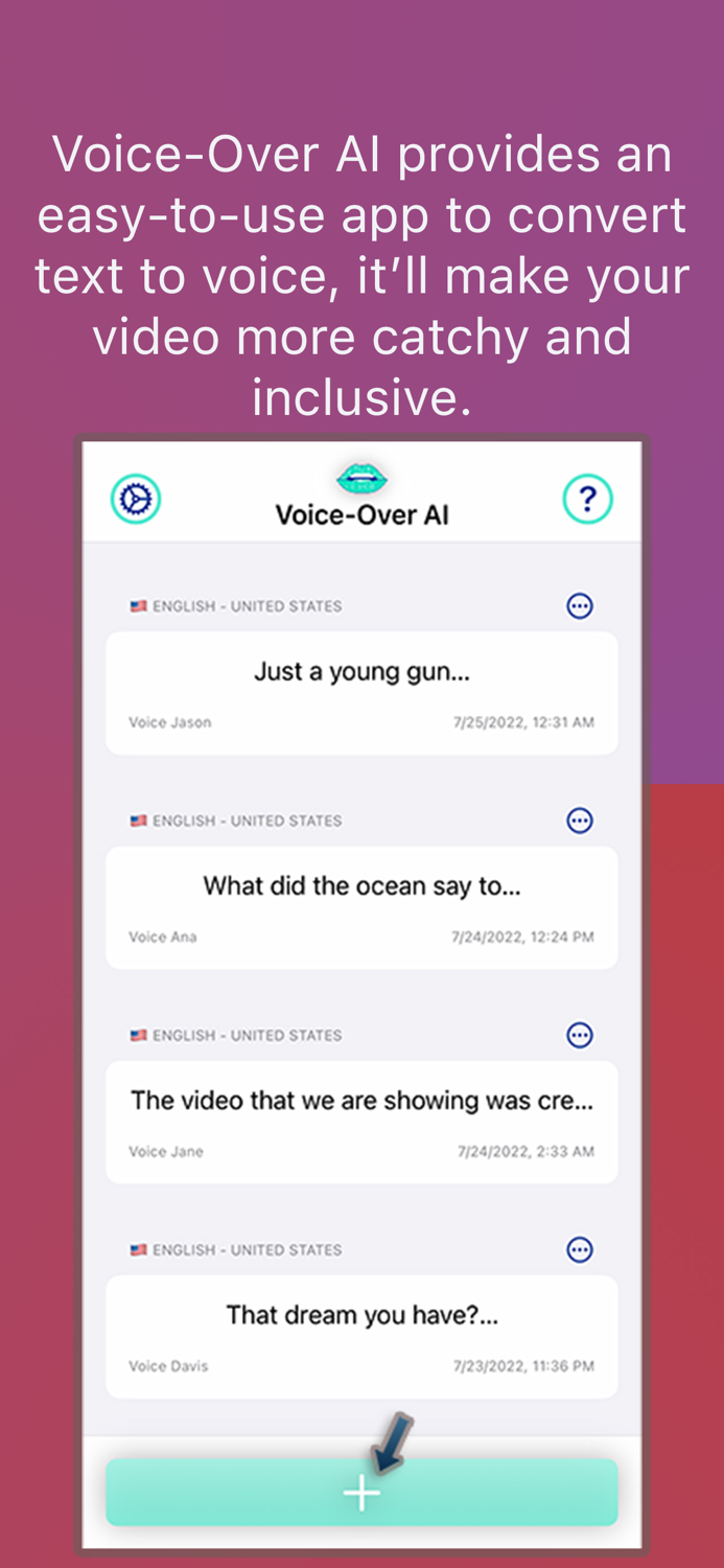 Voice-Over AI  Text To Speech