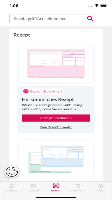Ludgerus Apotheke Screenshot