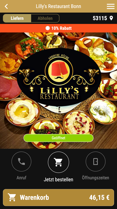 Lilly's Restaurant Bonn Screenshot