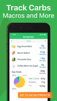 keto diet app - carb genius iphone screenshot 2