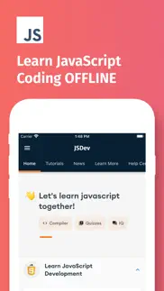 learn javascript programming iphone screenshot 1