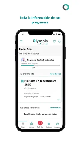 Game screenshot Olympia Quirónsalud apk