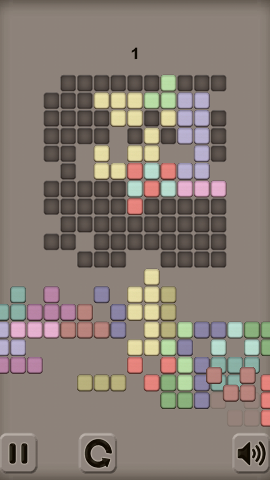 #6. Colored Blocks Puzzle (iOS) 由: Ruslan Goncharenko