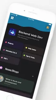 learn backend web dev [pro] iphone screenshot 2