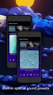 infinite storm: rain sounds iphone screenshot 2