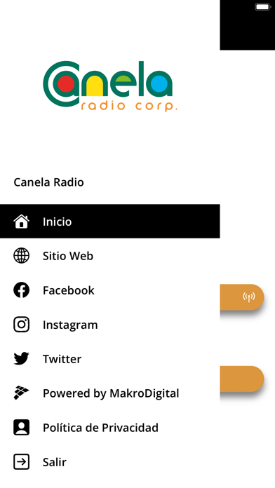Canela Radio Screenshot