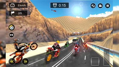 Snow Dirt Bikes Racing Games Screenshot