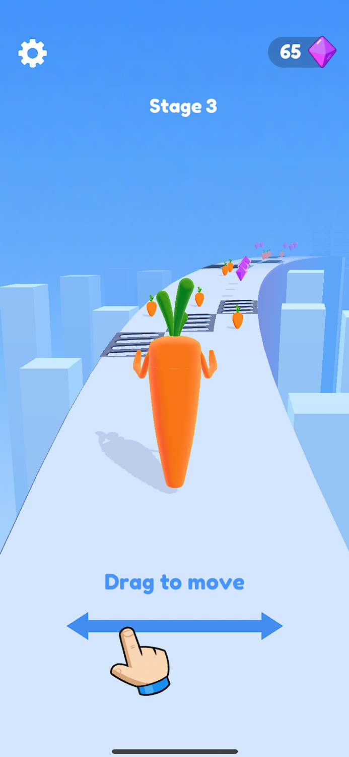 Veggie Run - 3D