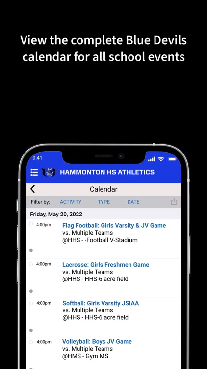 Hammonton HS Athletics screenshot-3