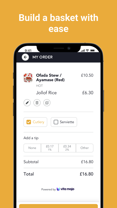 Tasty African Food Screenshot