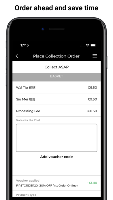 Orchid Restaurant App Screenshot