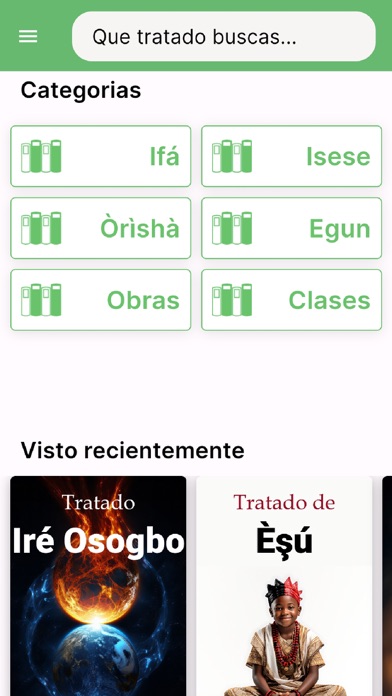 Tratados Ifá Òrìshà Screenshot