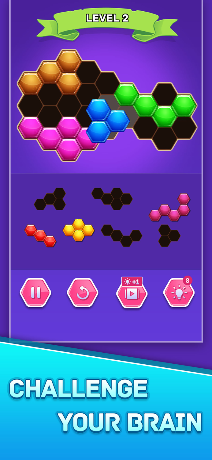 Hexa Block Puzzle Game Mania