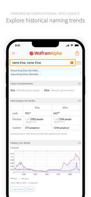 ‎WolframAlpha Classic Screenshot