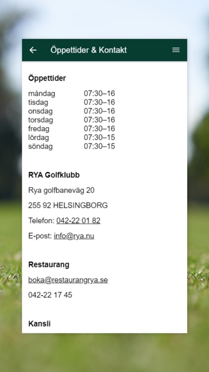 Rya Golfklubb
