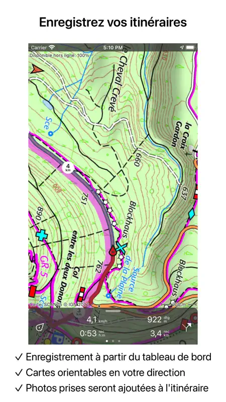 Topo GPS - Carte topographique screenshot 3 of 10