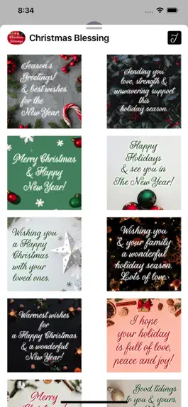 Game screenshot Christmas Blessings apk