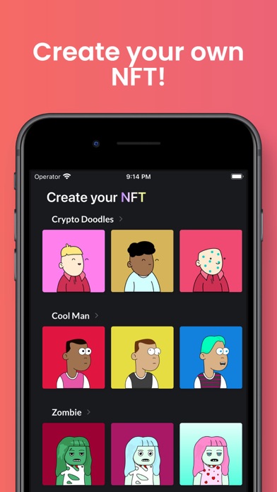 NFT Creator ⋅ Screenshot